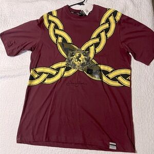 Sean John brand new xl maroon shirt.